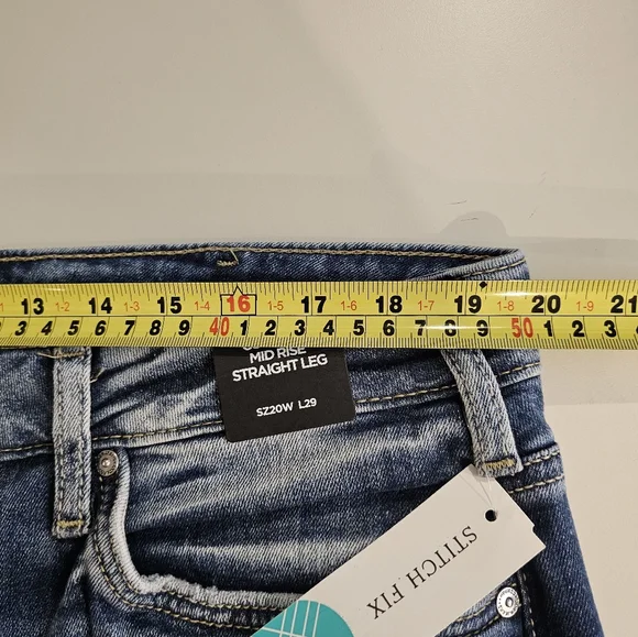 Silver Jeans Blue Straight Leg Denim - Picture 7 of 9